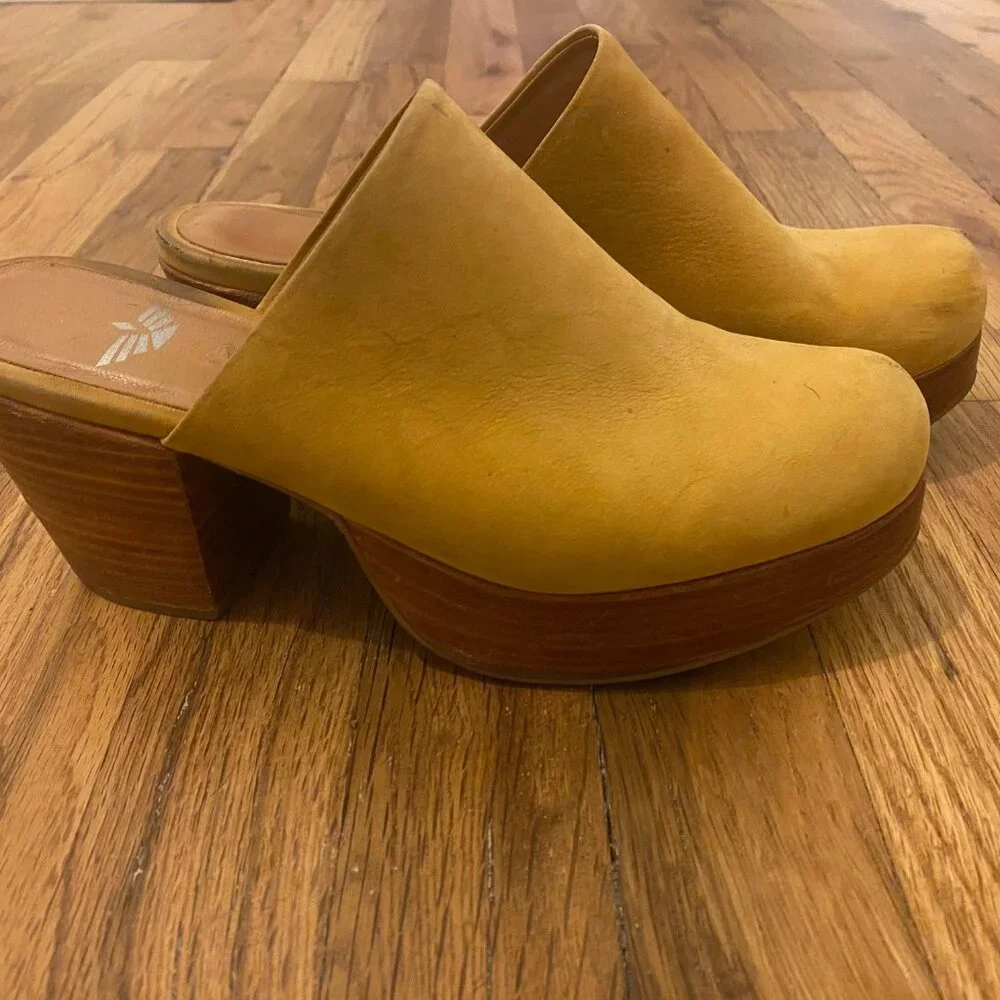Fortess Of Inca Ava Clogs Amber sz 38 - Picture 5 of 8